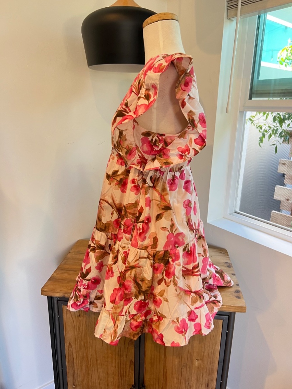 Abercrombie and Fitch Pink Floral Dress - Picture 4 of 9